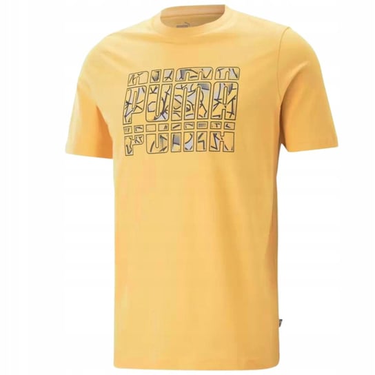 Puma Koszulka Męska T-Shirt Żółta 2Xl Puma