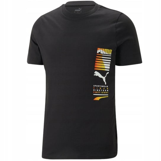 Puma Koszulka T-Shirt Męska 67447701 Czarna M Puma