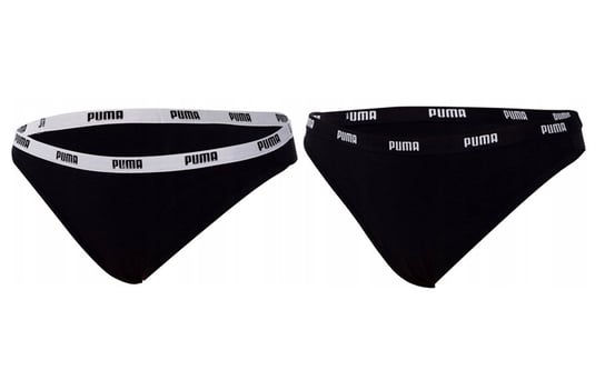 Puma Majtki Damskie Bikini 2P Hang Black 907847 03 S Puma