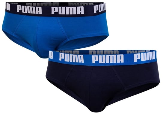 Puma  Majtki Męskie 2 Pary Blue/Navy 889100 07 L Puma