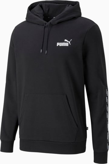 PUMA MĘSKA Bluza sportowa OCIEPLANA Bluza sportowa z kapturem POWER HOODIE BLACK 589411 01 - Rozmiar: XL Puma