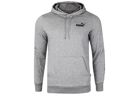 PUMA  MĘSKA Bluza sportowa OCIEPLANA Bluza sportowa z kapturem POWER HOODIE GREY 589411 03 - Rozmiar: XL Puma