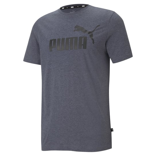 Puma Męska Koszulka T-Shirt Ess Heather Tee Navy Jeans 586736 06 L Puma