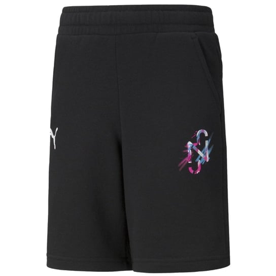 Puma Neymar Jr Creativity Short 605561-01 Chłopięce Spodenki Czarne Puma