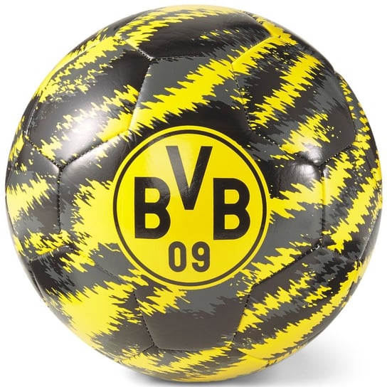 Puma, Piłka nożna, Borussia Dortmund Iconic Big Cat Ball 083496 02, żółty, rozmiar 5 Puma