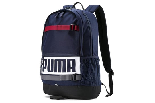 Puma, Plecak sportowy, DECK BACKPACK 07470624, granatowy, 24L Puma
