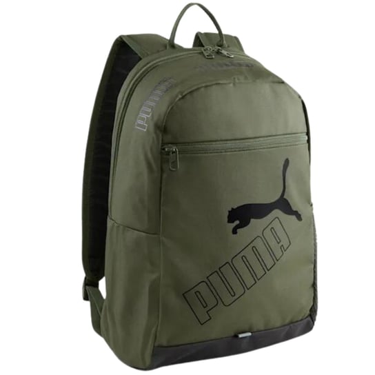 Puma, Plecak sportowy Phase II Backpack, 079952-03, Khaki Puma