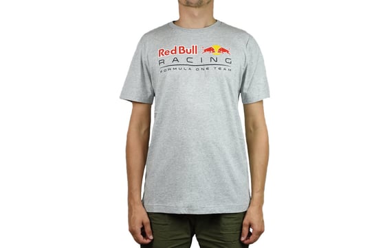 Puma Red Bull Racing Logo Tee 595370-02, Męskie, t-shirt, Szary Puma