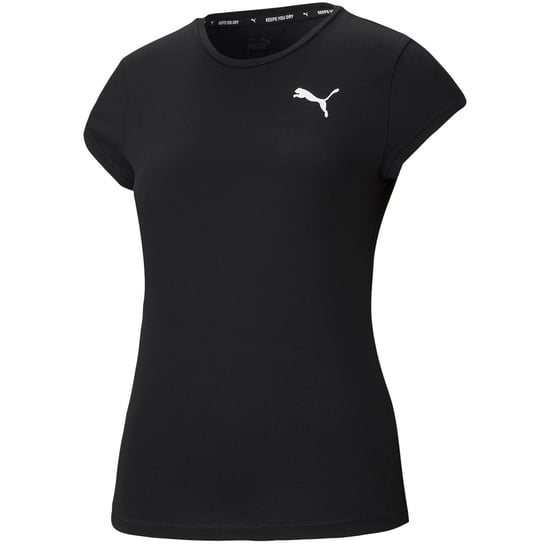 Puma, T-shirt damski sportowy Active Tee, 586857-01, Czarny, Rozmiar M Puma