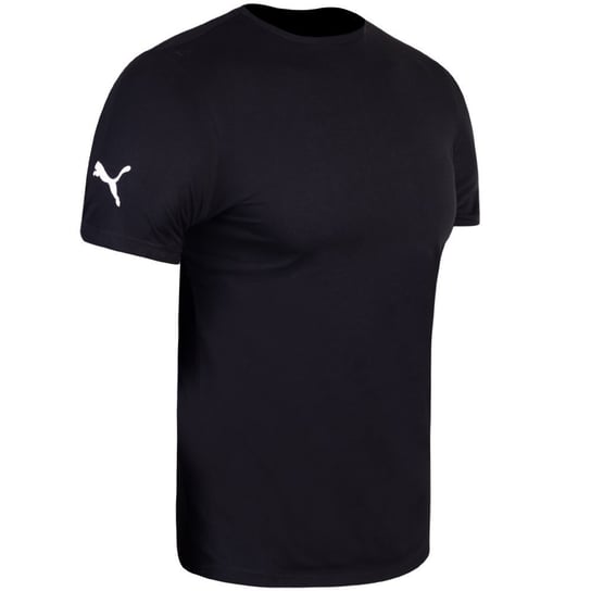 Puma t-shirt koszulka męska czarna klasyczna bawełna 768123 01 L Puma