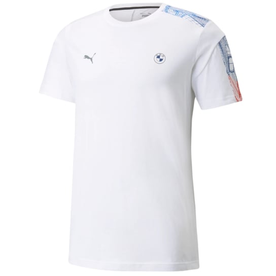 Puma, T-shirt męski, BMW M Motorsport T7 Tee 531183-02, biały, rozmiar XS Puma