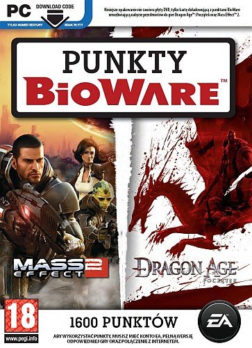 Punkty Bioware Electronic Arts