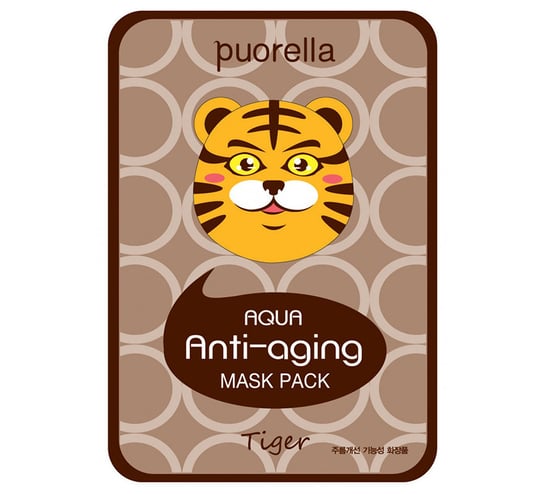 Puorella, Maska Na Tkaninie Anti-aging, #Tiger, 23g Puorella
