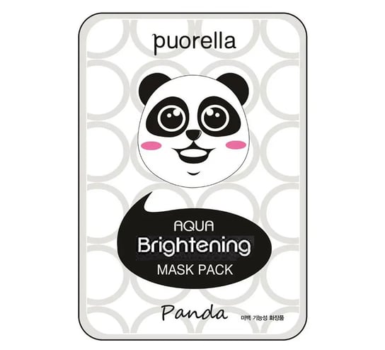 Puorella, Maska Na Tkaninie Brightening #Panda, 23g Puorella
