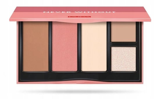 PUPA Never Without PALETA DO KONTUROWANIA TWARZY All in One 2 Medium Skin Pupa Milano