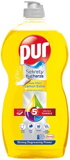 Pur Sekrety Kucharza 5+ Lemon Extra Płyn do Naczyń 1,2L - Sekrety Kucharza: Lemon Extra Pur