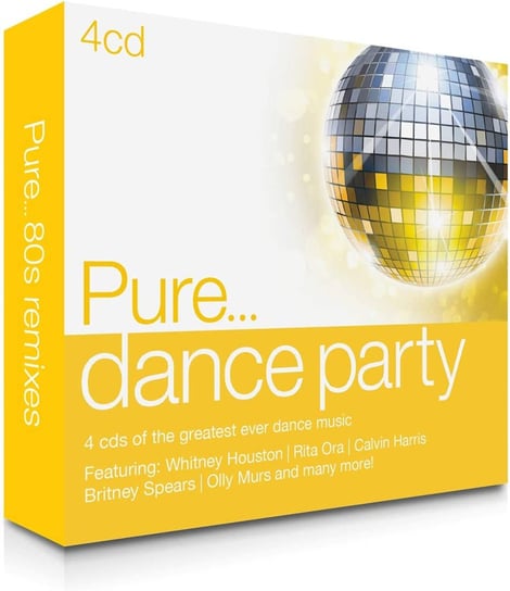 Pure Dance Party (4CD Box) Michael George & Wham!, Aguilera Christina, Timberlake Justin, Ora Rita, Lopez Jennifer, Houston Whitney, Shakira, Spears Britney, Dead Or Alive