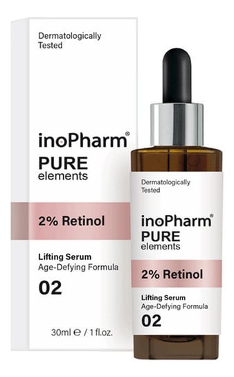 Pure Elements liftingujące serum do twarzy z 2% retinolem 30ml InoPharm