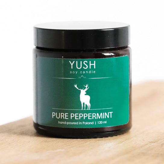 Pure Peppermint – Świeca Sojowa Yush