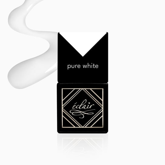 PURE WHITE - lakier hybrydowy 7ml Eclair