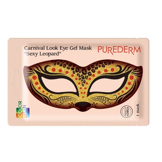Purederm, Carnival Look Eye Gel Mask maseczka na oczy Sexy Leopard 1szt. Purederm