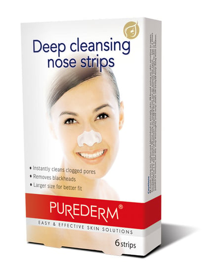 Purederm, plastry na nos głęboko oczyszczające, 6 szt. Purederm