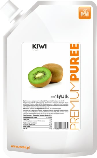 Puree Kiwi premium Menii 1 kg Inny producent