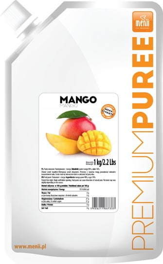 Puree Mango premium Menii 1 kg Inny producent