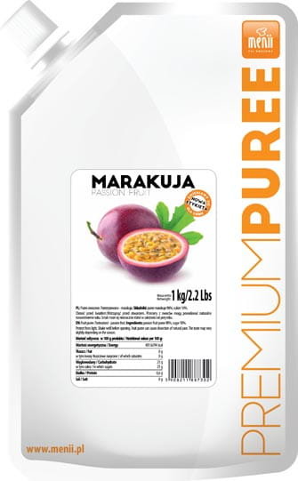 Puree Marakuja Premium Menii 1 Kg Inna marka