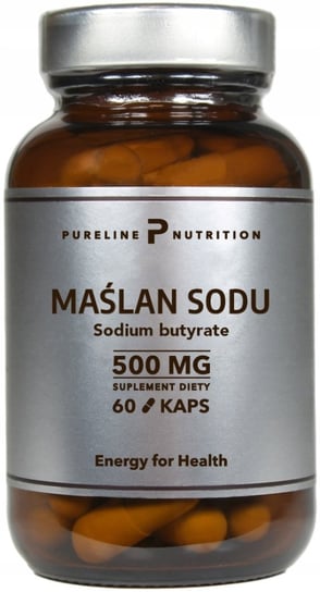 Pureline, Maślan Sodu Suplement diety, 60 kaps. Pureline