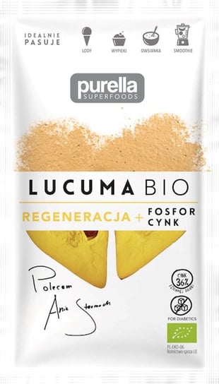 Purella, lucuma bio, 40 g Purella Superfoods