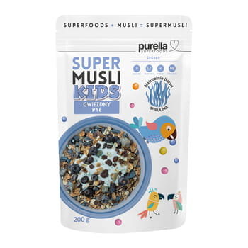 Purella Superfoods SuperMusli KIDS Gwiezdny pył 200 g PURELLA