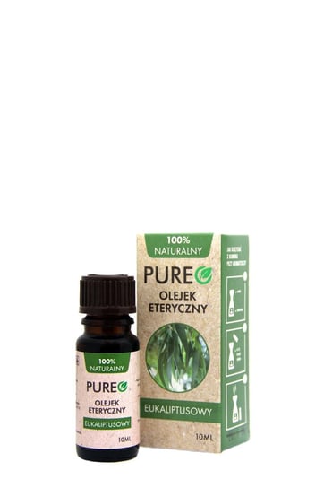 Pureo, olejek eteryczny eukaliptusowy, 10 ml Pureo