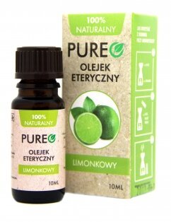 Pureo, olejek eteryczny limonkowy, 10 ml Pureo