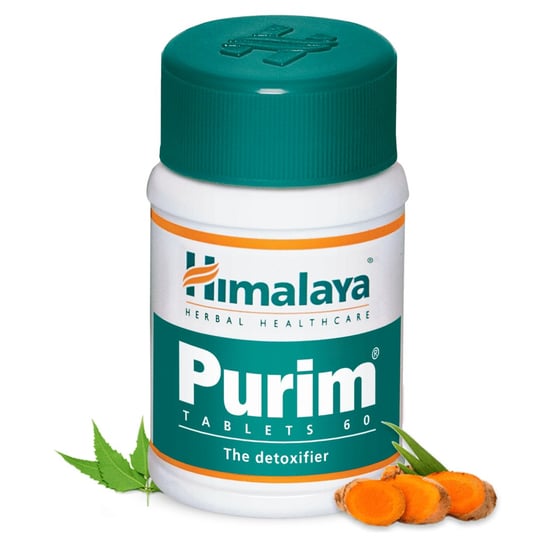 Purim problemy skórne Himalaya Suplement diety, 60 tabletek Inna marka