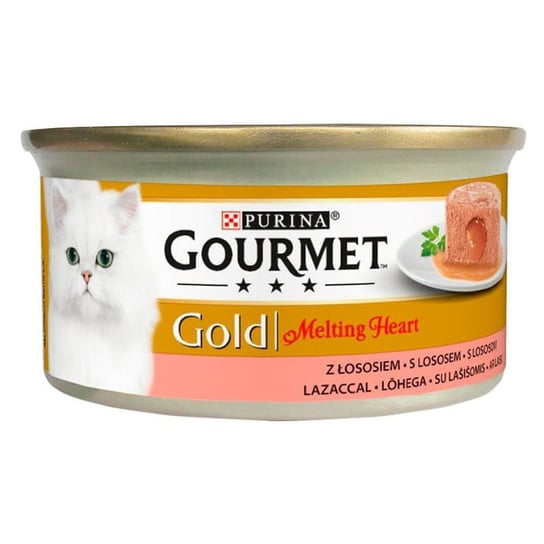 Purina Gourmet Gold Melting Heart Łosoś 85g Purina