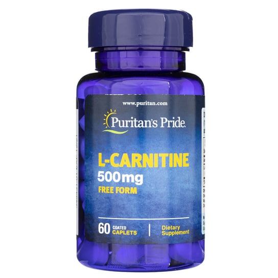 Puritan's Pride, Aminokwasy, L-Karnityna 500 mg, 60 tabl. Puritan's Pride
