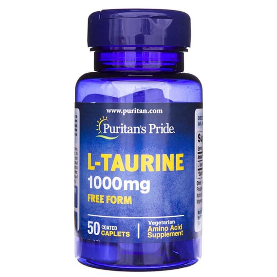 Puritan's Pride, L-Tauryna 1000 mg, 50 tabl Puritan's Pride