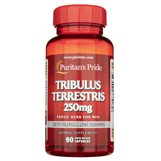Puritan's Pride, Tribulus Terrestris 250 Mg, Suplement diety, 90 kaps. Puritan's Pride