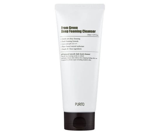 PURITO From Green Deep Foaming Cleanser, 150ml PURITO