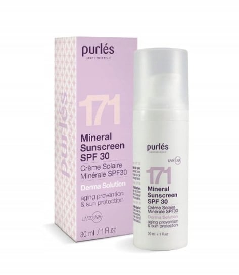 Purles, 171 Mineral Sunscreen Spf 30, Mineralny Filtr Przeciwsłoneczny, 30 Ml Purles