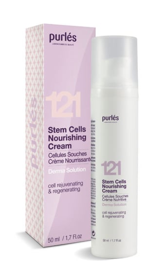 Purles, Derma Solution 121, odżywczy krem z komórkami macierzystymi, 30 ml Purles