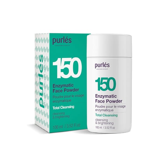 Purles, Enzymatic Face Powder, 150 Enzymatycznypuder myjący do twarzy, 100 ml Purles
