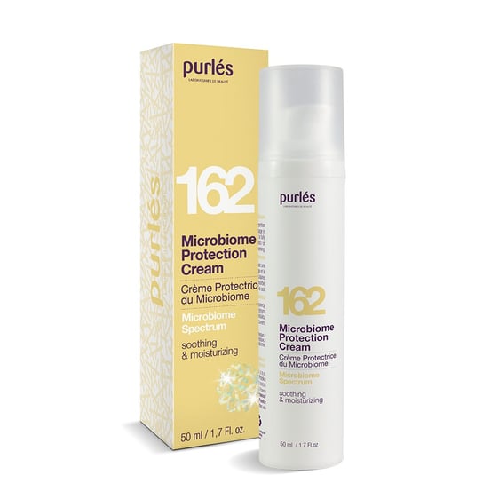 Purles, Microbiome Protection Cream, 162 Nawilżająco-łagodzący krem ochrona mikrobiomu, 50 ml Purles