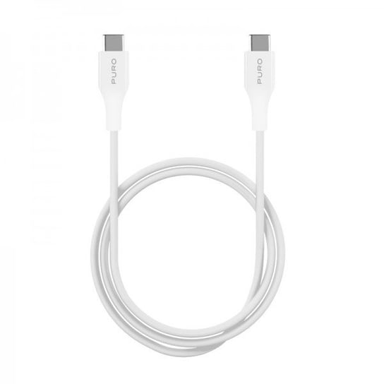 PURO Fast Charging Plain Type-C Cable - Kabel USB-C 2.0 na USB-C 2.0 do ładowania & synchronizacji danych, 2A, 480 Mbps, 2 m (bi Puro