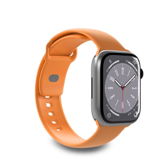 PURO ICON - Elastyczny pasek do Apple Watch 42/44/45/49 mm (S/M & M/L) (Apricot) Puro