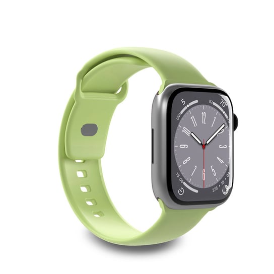 PURO ICON - Elastyczny pasek do Apple Watch 42/44/45/49 mm (S/M & M/L) (Matcha Green) Puro