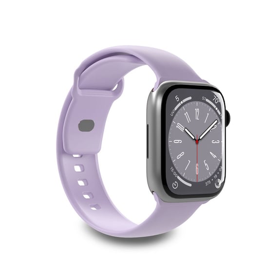 PURO ICON - Elastyczny pasek do Apple Watch 42/44/45/49 mm (S/M & M/L) (Tech Lavender) Puro