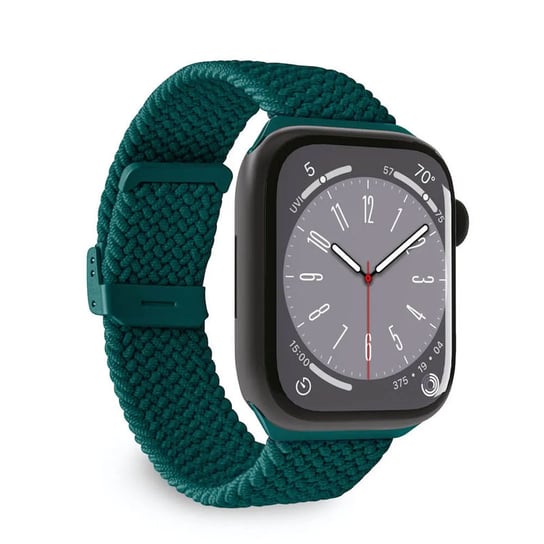 Puro Loop Band - Pleciony pasek do Apple Watch 42/44/45/49 mm (zielony) Puro