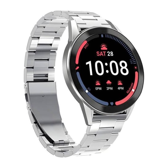 PURO Metal Stainless Steel Band – Pasek / bransoleta ze stali nierdzewnej do Samsung Galaxy Watch 4 / Watch 4 Classic (srebrny) Puro